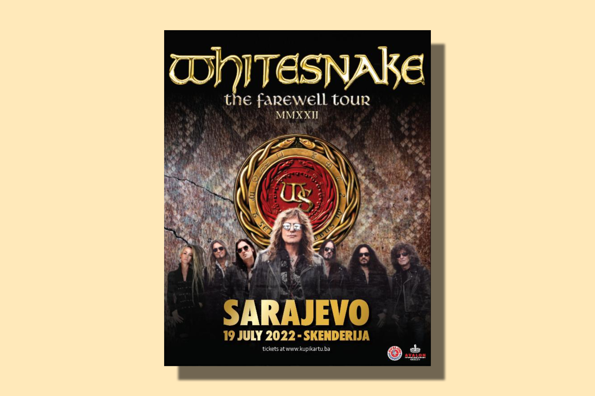 Whitesnake dolaze u Sarajevo