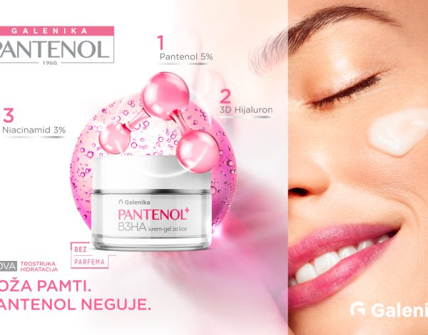 Pantenol+B3HA krem-gel za lice