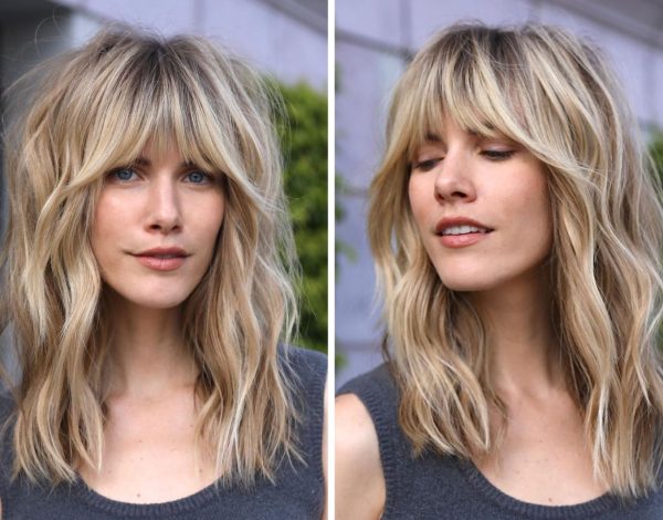 trendi shaggy frizura