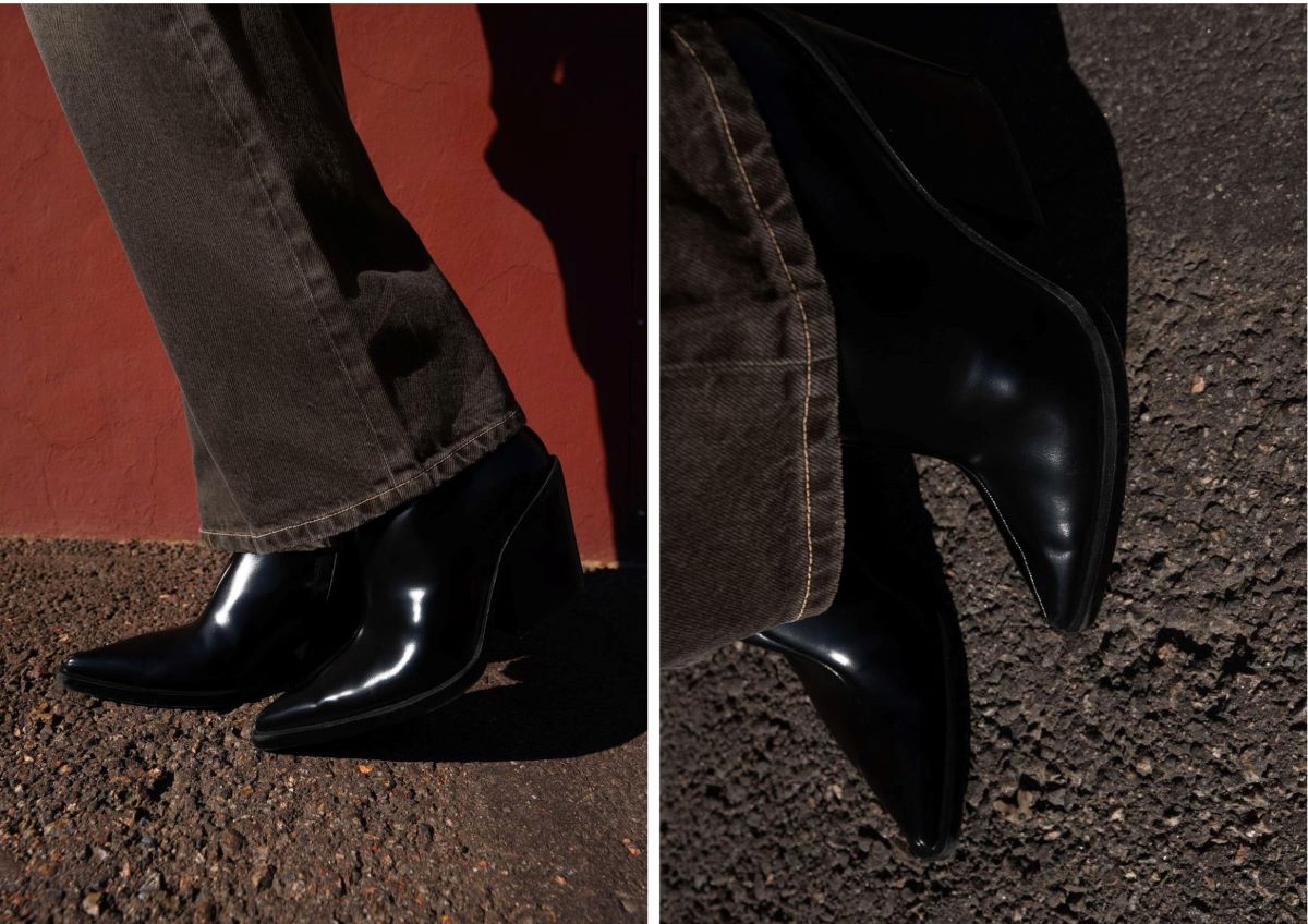 Crne ZARA gležnjače