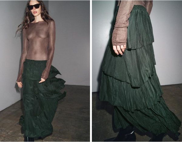 Zara midi suknje za jesen 2025